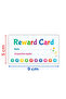 Reward Card Incentive Loyalty Card for Classroom - Punch Card (100 Pcs) - Arabic - 3