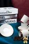 Elif 4-Piece 2-Person Gold Gilded Porcelain Coffee Cup Set Off White - 5