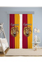 BABY AND KIDS ROOM Lion Patterned 2 Wing Background Curtain