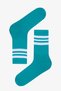 Men's Triple Line 2-Piece Multicolored Socks - 3