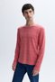 Men's Red Crew Neck Sweatshirt