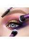 Eye Shade And Blend Brush Set Purple/Black 3Pcs Eye Brush Set - 7