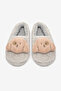 Fluffy Dog Gray Booties