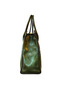 Women's (Handmade) Fixed Shoulder Strap Zipper Closure Embroidered Leather Shoulder Bag Yomra - 3