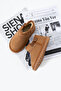Luno Children's Elastic Orthopedic Non-Slip Sole Boots Brown Suede - 3