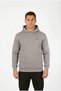 |Hooded Sweatshirt| Flannel Pocket Detailed Reflector Printed Hooded