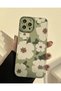 iPhone 15 Promax Khaki Flowers Case - 3