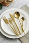 Gold Steel 30 Piece Cutlery Set - 3