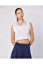 Elegance Polo Tank Women's White Regular Tank Top - 3