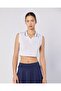 Elegance Polo Tank Women's White Regular Tank Top
