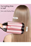 Curlylife Tb 2110 Ceramic Water Wave Wag Hair Curler with Led Indicator - 6