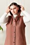 Women's Plus Size Quilted Vest - 4
