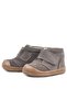 Yoohoo Genuine Leather Sand Color Velcro Unisex Baby Boots - 6