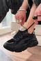 Premium Comfortable Black Sneaker Casual Sports Shoes - 3