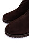 Women Genuine Leather Brown Suede Casual Boots - 3