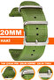 20mm Fossil-Welder-Casio-Seiko-Omega-Armani Watch Compatible Nato Textile Fabric Watch Band Ntcft20