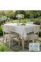 🆕   Wicker Lace Look, Wipeable, Easy to Clean, Non-Slip, Liquid-Resistant Pvc Tablecloth Cream Gray - 5