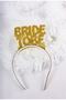 Bride To Be Gold Glittered Eva Bachelorette Crown 1 Piece - 3