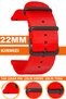 22mm Fossil-Welder-Casio-Seiko-Omega-Armani Watch Compatible Nato Textile Fabric Watch Band Ntcft22