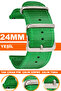 24mm Fossil-Welder-Casio-Seiko-Omega-Armani Watch Compatible Nato Textile Fabric Watch Band Ntcft24