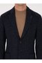 Navy Blue Slim Fit Wool Blended Sports Jacket 50272700-Vr033 - 7