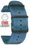 24mm Fossil-Welder-Casio-Seiko-Omega-Armani Watch Compatible Nato Textile Fabric Watch Band Ntcft24 - 2
