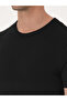 Black Slim Fit Crew Neck Knitwear T-Shirt 50309840-Vr046 - 7