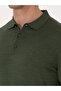 Khaki Slim Fit Wool Blended Polo Neck Basic Knitwear Sweater 50315267-Vr027 - 7