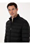 Black Thin Quilted Coat 50319255-Vr046 - 2