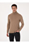 Camel Slim Fit Cotton Blend Turtleneck Knitwear Sweater 50318678-Vr015 - 3
