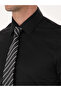 Black Slim Fit 100% Cotton Non Iron Easy Ironing Classic Shirt 50314613-Vr046 - 7