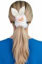 Cream Color Owl Plush Bagel Buckle