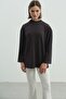 Oversize Basic Sweatshirt 980 Smoked