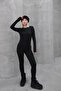 Women's Long Sleeve Crew Neck Thermal Suit 405152 / 409003 Black