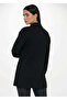 Beli Lace-Up Knitted Embroidered Sweatshirt - 3