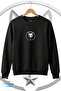 Kurt and Turk Special Collection Series-9 Design Printed 3 İp Ş Fleece-Lined 100% Cotton Sweatshirt