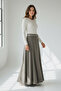 Women's Pieces Draped Fabric Skirt - 3