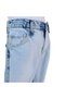 Fancy Kids Antalya Girls' Jeans Ice Blue Denim Double Color Wide Leg - 4
