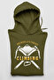 Erkek Basic Hoodie - Climbing - Haki - 4