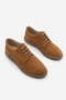 Women's Genuine Leather Oxford Shoes Lace-up Casual Shoes Allen Suede - 5