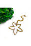 Daisy Charm Bag Ornament Gold - 3