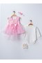 Newborn Baby Mawlid Dress Princess Dress Lace Wedding Dress 0-6 Months - 3