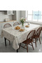 Luxury Fabric Look Stain Resistant-Non-Slip Pvc Japanese Tablecloth - 8