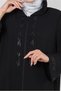 Hooded Rhinestone Zippered FERACE 80062 - 4