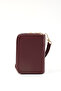 Bordo Shk266 Faux Leather Wallet with 9 Compartments, Zipper Closure, Card Holder and Coin Compartment - 4