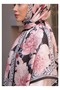 Flower Pattern Vual Silk Swall - 3