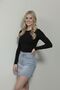Women's Crew Neck Full Lycra Full Fit Basic Long Sleeve Body Blouse