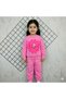 Double Flower Printed Girl's Set - 2