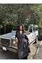 Women's epaulet waist belted lined stamp coat - 5