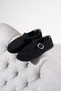 Arabella Women's Suede Buckle Detailed Casual Loafer Shoes
